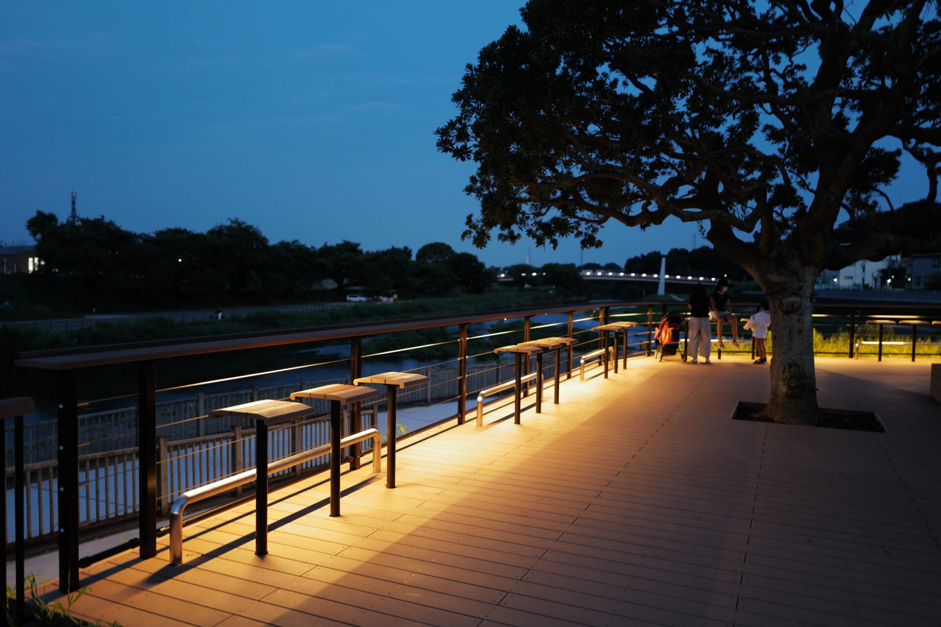 『アルミデッキ』 志木市いろは親水公園