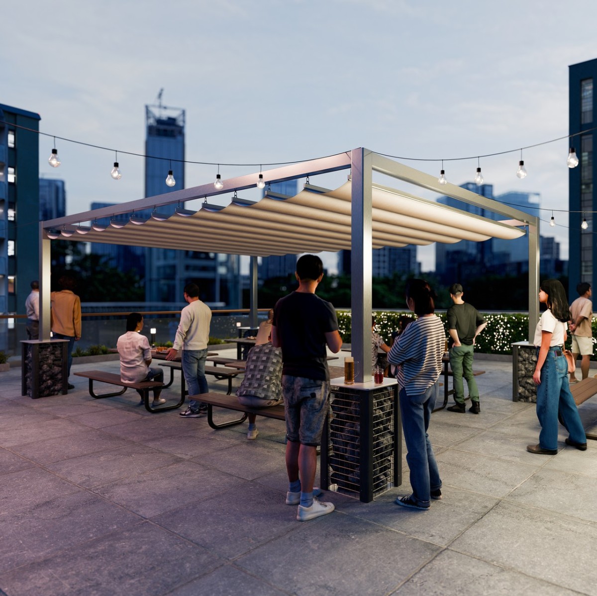 オーニングパーゴラ「アルオーニ」