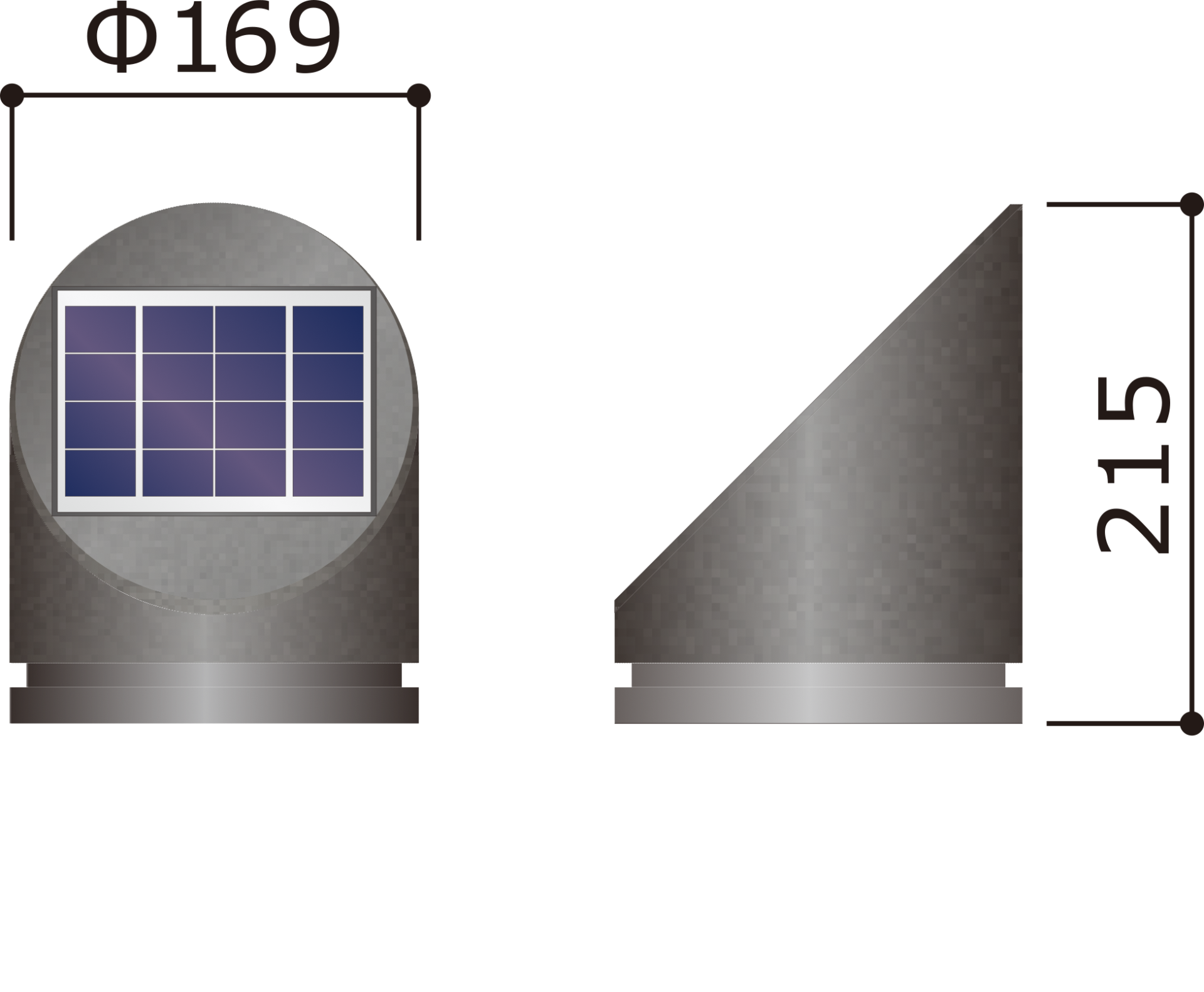 ソーラーLED照明ユニット SLP1-UNT | ソーラーフットライト | 製品情報 